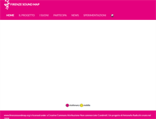 Tablet Screenshot of firenzesoundmap.org